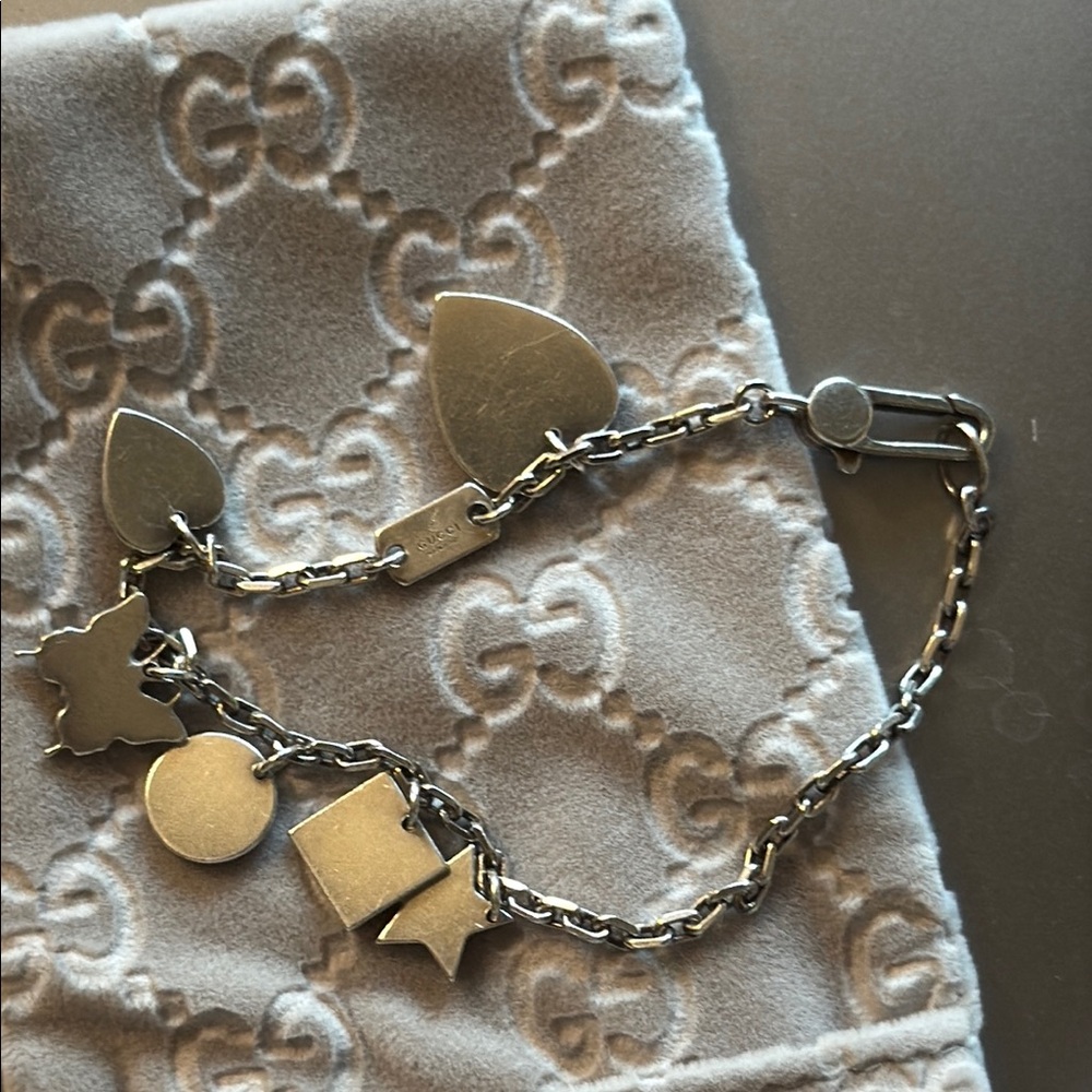 Gucci Silver Charm Bracelet - Picture 5 of 10
